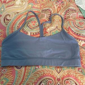 Blue Lulu lemon sports bra size 6